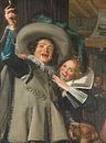 Young Man and Woman in an Inn, Frans Hals by Masterful Masters thumbnail