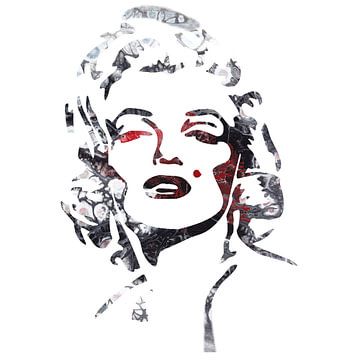 Marilyn Monroe I van Vitalij Skacidub