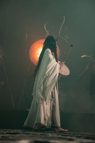 Maria Franz Heilung Poster by wim van sand