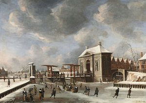 Das Heiligewegs-Tor, Amsterdam, Jan Abrahamsz Beerstraten