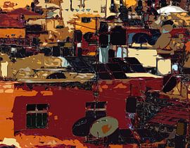 Alte Stadt von Dominique Landau