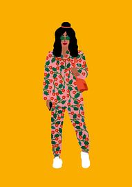 Fashion-Week-Girl von Rafaela Mascaro