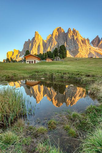 At the Geisleralm in the Villnöss Valley in South Tyrol