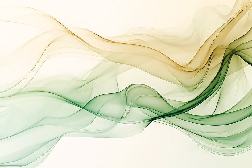 Wavy abstract lines artwork by Art & Soul Creations