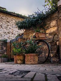 Italian charm: Mediterranean flair with a vintage bike by Timothy Morrell