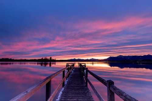 Spectacle of colour at Staffelsee