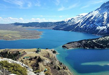 Waterton Nationalpark, Panoramabild by Martina Dormann