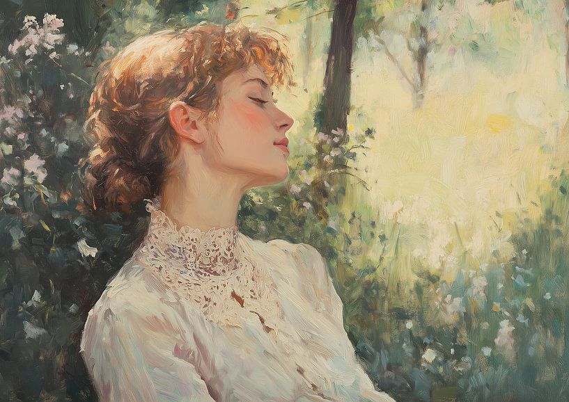 Zacht licht II van Liv ter Riet