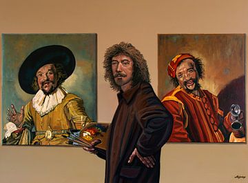 Het Palet van Frans Hals Schilderij
