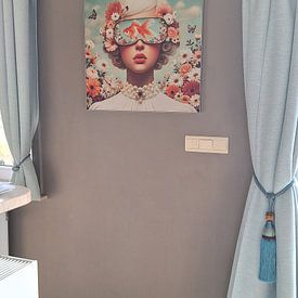 Kundenfoto: Goldene Vision von Mirjam Duizendstra, als ArtFrame