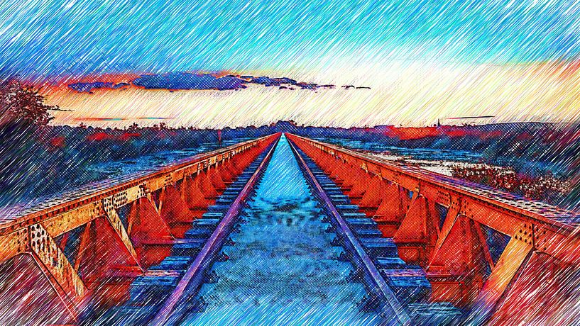 Moerputten Brug / Art von Maurice Meerten