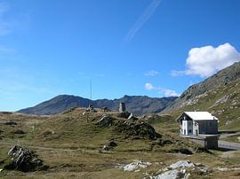 Bergwelten V - Graubünden, Schweiz - Am Splügenpass von Helmut Martin