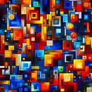 Gekleurde vlakken met licht van Digital Art Nederland thumbnail