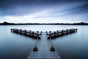 Ruhiger Morgen an der Pier