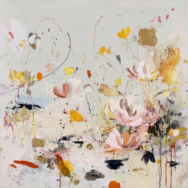 Verträumtes Blumenfeld von Thea