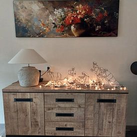 Photo de nos clients: Nature morte impressionniste par Peintures accrocheuses, sur ArtFrame