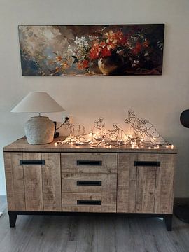 Customer photo: Impressionist Still Life by Eye catching paintings