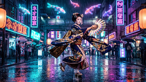 Japon, geisha
