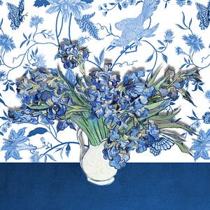 Vincent's Vase mit Schwertlilien