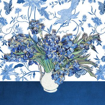 Vincent's Vase with Irises