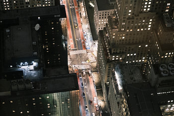 Mitternacht über Manhattan – New York City