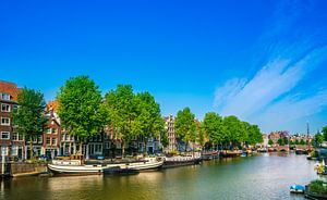 die Waalseilandgracht in Amsterdam