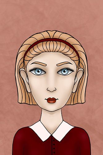 Eens was ik een fee - Marin - Portret van een meisje | Victoria Zotova, Rusland