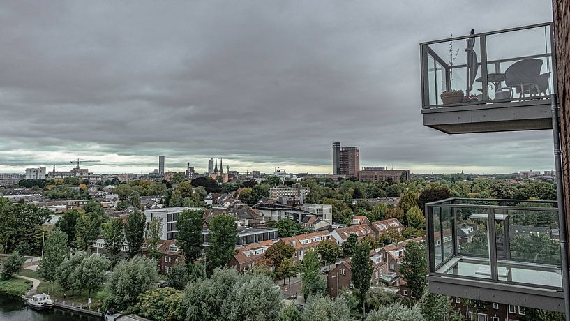 Skyline from Tilburg by Freddie de Roeck