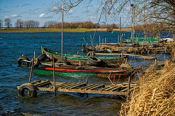 Old rowing boat port by PhotoCord Fotografie