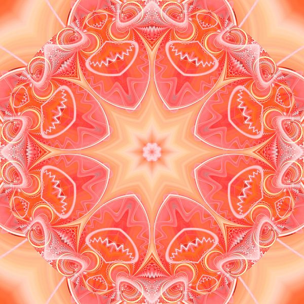 Mandala strong aura by Christine Bässler