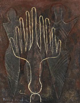 Francis Picabia, Les mains et les esprits, 1948