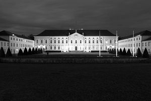 Schloss Bellevue schwarzweiss