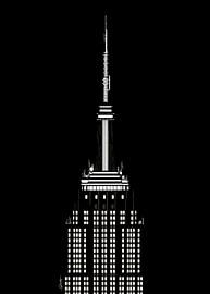 Empire State Building bei Nacht