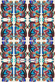 Pop-Abstrakt von Diego Manuel Rodriguez
