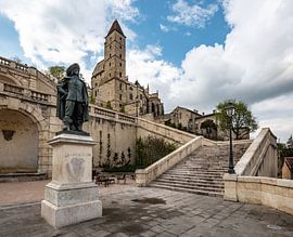 Statue des Musketiers D'Artagnan in Auch in Frankreich von Martijn Joosse