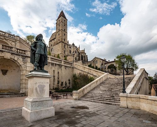 Statue du mousquetaire D'Artagnan à Auch en France