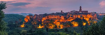 Panorama de Pitigliano sur Henk Meijer Photography