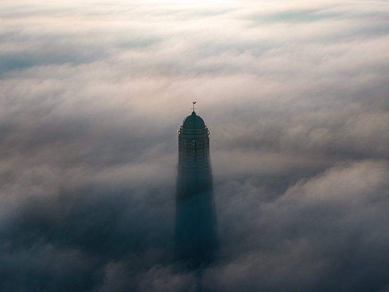 La poivrière dans la brume par Thomas Bartelds