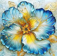 Golden Blue Harmony