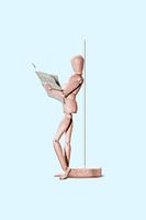 Newspaper Mannequin