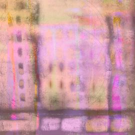 Rosa Grafik. 2 von Alie Ekkelenkamp