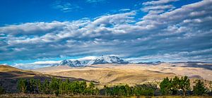 Panorama-Landschaft, heiliges Tal, Peru