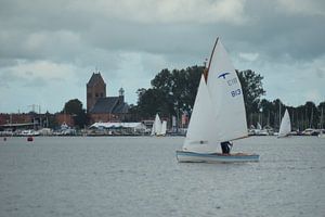 Zeilen op het Pikmeer