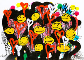 Mister Artsy Graffiti Flowers Nr. 8 von Mister Artsy DigiTales