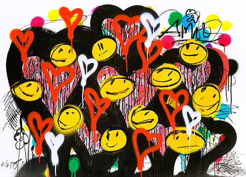 Mister Artsy Graffiti Flowers Nr. 8
