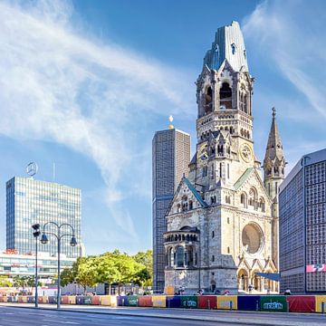 BERLIJN Kaiser-Wilhelm-Gedächtniskirche van Melanie Viola