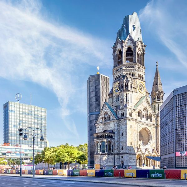 BERLIN Kaiser Wilhelm Memorial Church by Melanie Viola