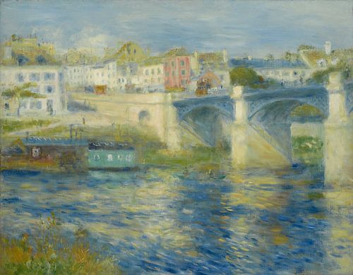 Brug bij Chatou, Pierre-Auguste Renoir