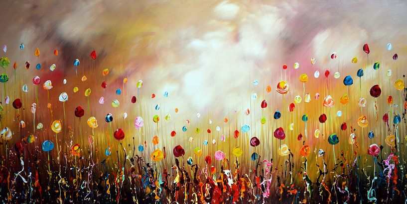 Blumen van Gena Theheartofart