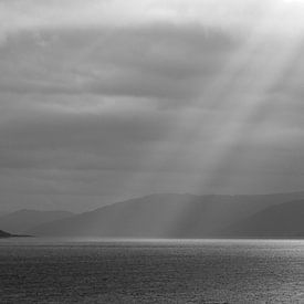 sunbeams over loch life by bart vialle
